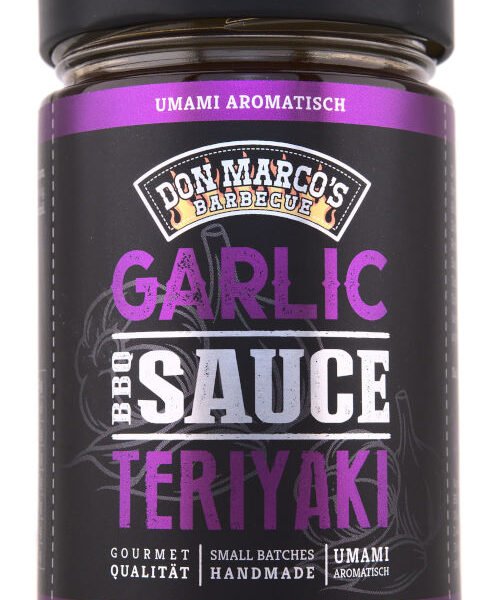 Garlic Teriyaki BBQ Sauce - Don Marco's productfoto