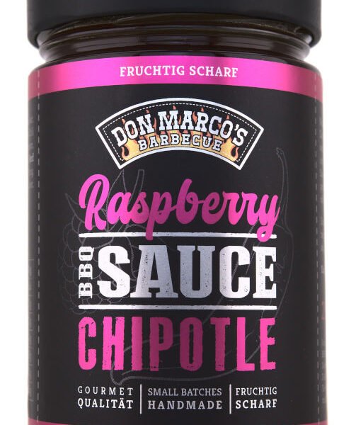 Raspberry Chipotle BBQ Sauce - Don Marco's productfoto
