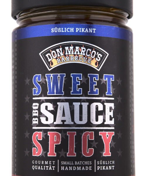 Sweet & Spicy BBQ Sauce - Don Marco's productfoto