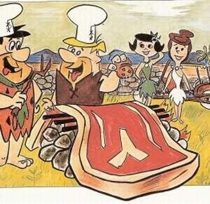 Flintstone steak