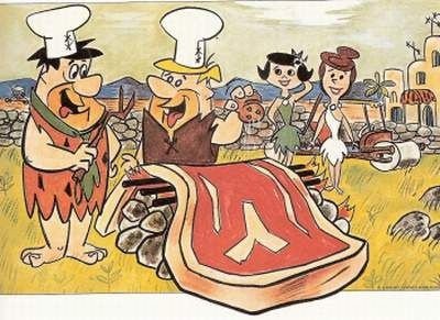Flintstone steak Flintstone steak