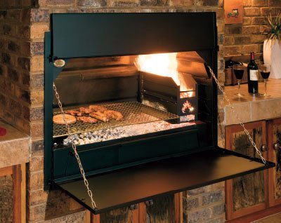 Home Fires Supreme de Luxe 1200 inbouwbraai