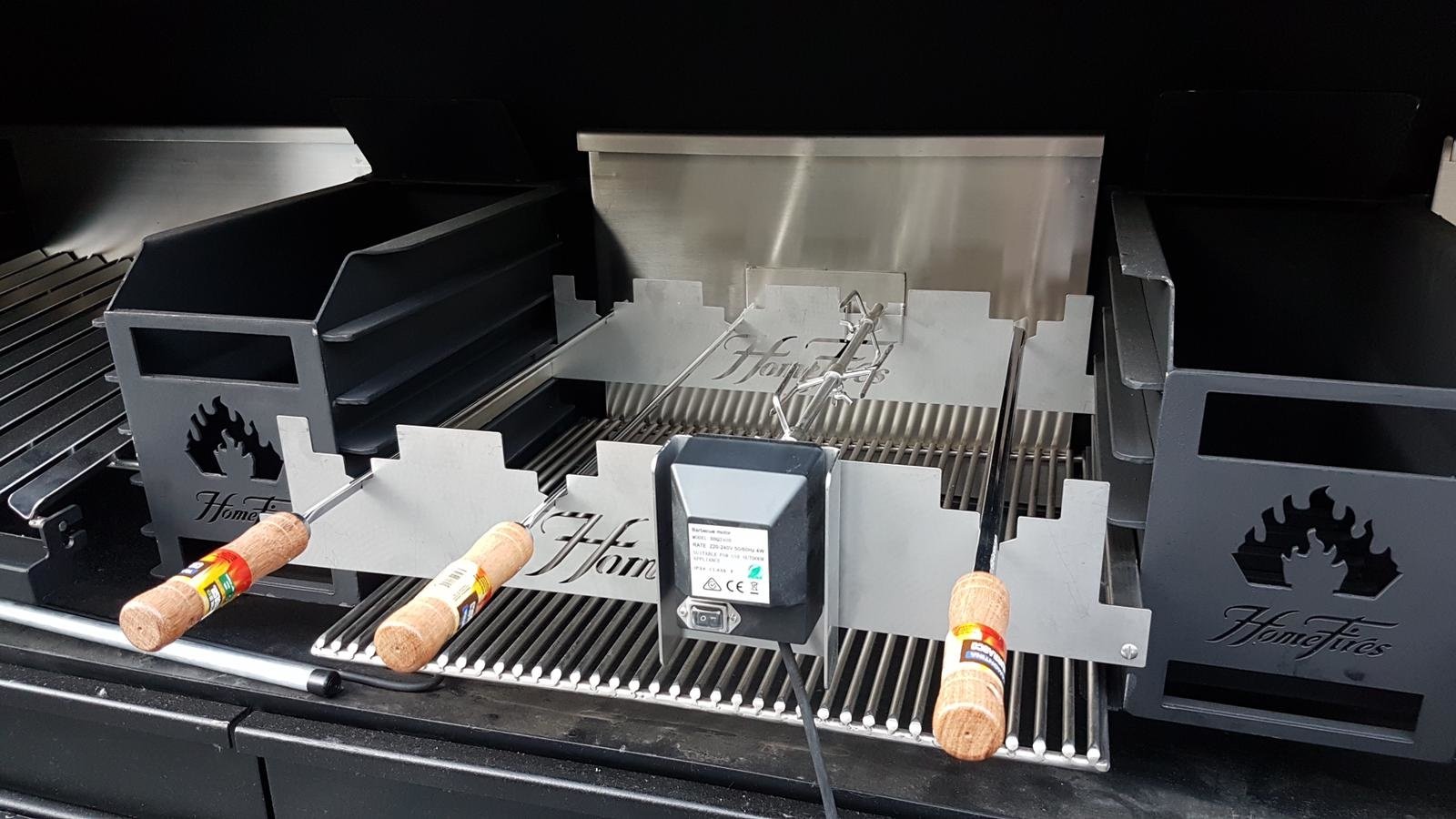 Homefires Spit Rack Set voor de Braai 1200 compleet Homefires Spit Rack Set voor de Braai 1200 compleet