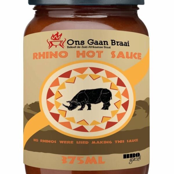 Rhino hot saus