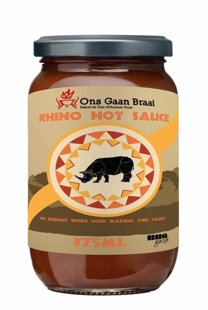 Rhino hot saus Rhino hot saus